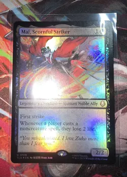 MTG - TLA - Mai, Scornful Striker #109 - Near Mint Foil - Image 1