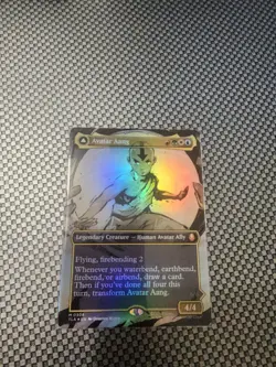 Avatar Aang (Borderless) Avatar: The Last Airbender Foil - Image 1