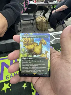 Traveling Chocobo Track Foil (Borderless) Final Fantasy - Image 1