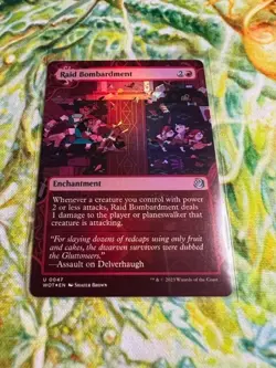 Raid Bombardment (Foil) MTG: Wilds of Eldraine: Enchanting Tales *Pack Fresh* - Image 1