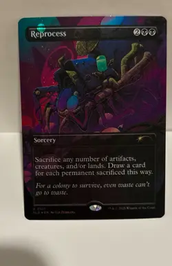 Reprocess (Galaxy Foil) Secret Lair Drop Foil Original Run - Image 1