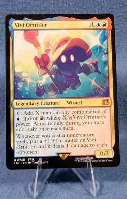 2025 Magic MTG Final Fantasy Vivi Ornitier Rare #0248 - Image 1