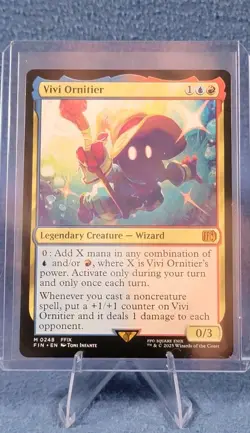 2025 Magic MTG Final Fantasy Vivi Ornitier Rare #0248 - Image 3