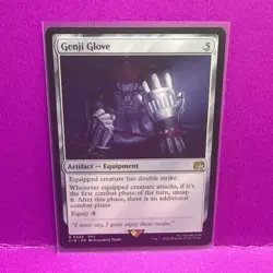 Genji Glove - N/M Final Fantasy Magic The Gathering MTG - Image 1