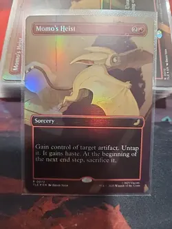 Momo's Heist Borderless Avatar: The Last Airbender: Eternal-Legal Foil - Image 1