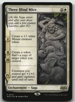 Three Blind Mice R Wilds of Eldraine 35 LP - Image 1