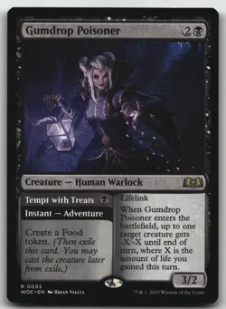 Gumdrop Poisoner R Wilds of Eldraine 93 LP - Image 1