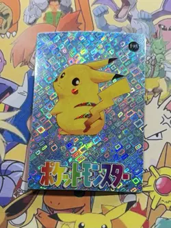 Pokemon Vintage Pocket Monsters Vending HOLO Prism Sticker 1999 Bandai Nintendo - Image 2
