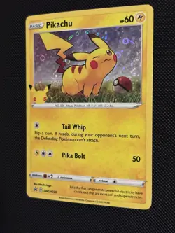 Pokemon General Mills Pikachu SWSH039 25th Anniversary Stamped Promo NM/Mint - Image 3