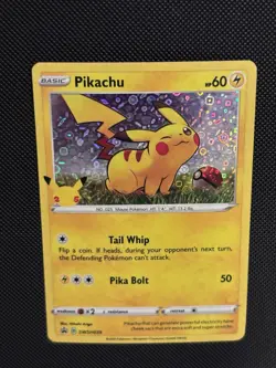 Pokemon General Mills Pikachu SWSH039 25th Anniversary Stamped Promo NM/Mint - Image 5