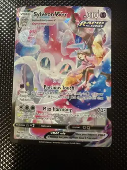 Pokemon Sylveon VMAX TG15/TG30 Swsh09: Brilliant Stars Trainer Gallery Full Art - Image 1