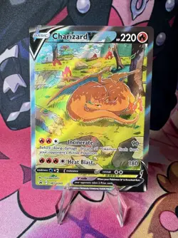 Charizard V - SWSH260 - Pokemon Sword & Shield Promo Ultra Rare Holo Card NM - Image 1
