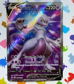 Mewtwo V 229 Black Star Promo NM Pokemon Card - Image 1