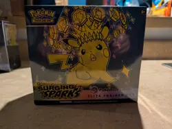 Surging Sparks Pokemon Center Elite Trainer Box ETB TCG Sealed New - Image 1