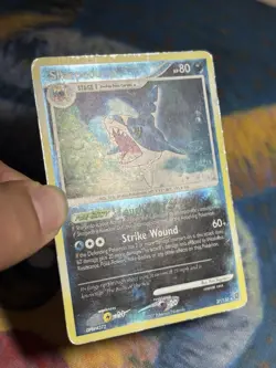 Sharpedo LV.39 37/132 Reverse Holo Rare DP Secret Wonders Pokemon TCG HP - Image 4