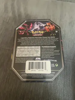 Pokemon Crown Zenith Galarian Moltres Tin - Image 2