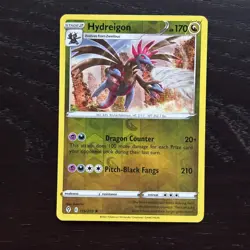 Hydreigon 115/203 Pokemon Evolving Skies Sword & Shield Reverse Holo Rare NM - Image 1