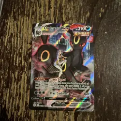 Umbreon Vmax TG23 / TG30 Pokemon TCG Brillian Stars (corner is over cut) - Image 1