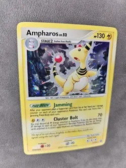 Pokemon TCG Ampharos 1/132 Holo Rare - Secret Wonders - LP - Image 2