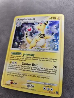 Pokemon TCG Ampharos 1/132 Holo Rare - Secret Wonders - LP - Image 4