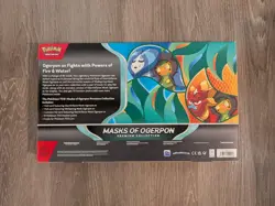 Pokemon TCG: Masks of Ogerpon EX Premium Collection Factory Sealed Box - Image 2