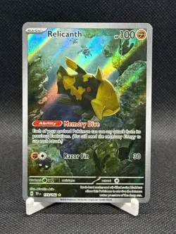 Pokemon Relicanth Illustration Rare 173/162 Temporal Forces NM - Image 1
