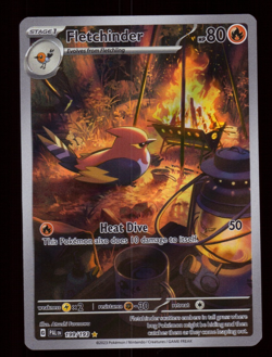 Fletchinder 199/193 Illustration Rare IR Pokemon TCG Paldea Evolved NEAR MINT NM - Image 1