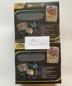 LOT OF 2 Pokemon TCG MEGA EVOLUTION LUCARIO Elite Trainer Box ETB - Sealed - Image 2