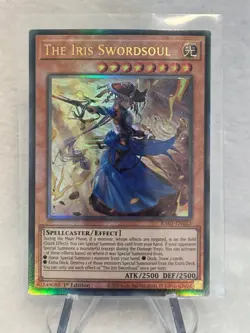 Yugioh! The Iris Swordsoul - RA01-EN023 - Prismatic Ultimate Rare - 1st Edition - Image 1