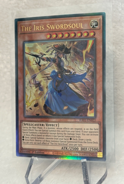 Yugioh! The Iris Swordsoul - RA01-EN023 - Prismatic Ultimate Rare - 1st Edition - Image 2