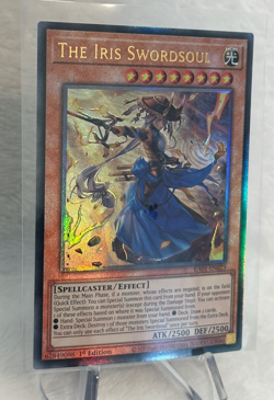 Yugioh! The Iris Swordsoul - RA01-EN023 - Prismatic Ultimate Rare - 1st Edition - Image 3