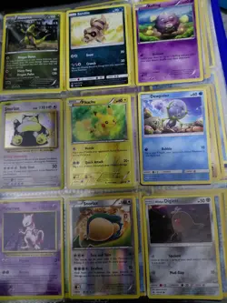 Pokemon Card Binder Collection Holo Rare XY Jungle Base 2 Gym Heroes Non Holo - Image 1