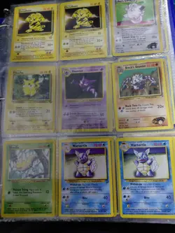Pokemon Card Binder Collection Holo Rare XY Jungle Base 2 Gym Heroes Non Holo - Image 2