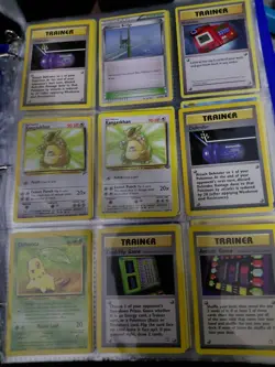 Pokemon Card Binder Collection Holo Rare XY Jungle Base 2 Gym Heroes Non Holo - Image 3