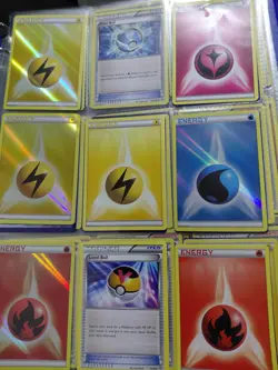 Pokemon Card Binder Collection Holo Rare XY Jungle Base 2 Gym Heroes Non Holo - Image 5