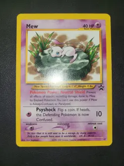 Mew - 47 - Pokemon Wizards Black Star Promo Card NM - Image 2