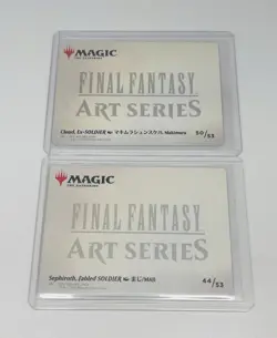 Sephiroth + Cloud Strife Art Cards MTG Final Fantasy: Art Series - Image 3