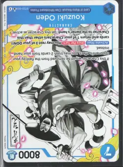 Kouzuki Oden ST22-005 SR One Piece Card Game - Image 1