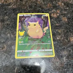 Pikachu 005/025 Celebrations Full Art Holo Pokemon Trading Card Game | NM - Image 4