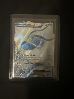 Pokemon TCG Altaria-EX Fates Collide Holo Card 123/124 Full Art Ultra Rare - Image 1
