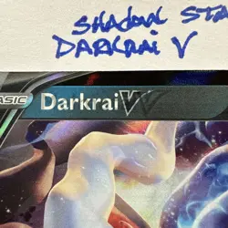 Darkrai V 098/189 Ultra Rare ERROR Card Astral Radiance Pokemon Holo Foil NM - Image 5
