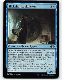 Slickshot Lockpicker #67 foil Magic the Gathering Card - Image 1