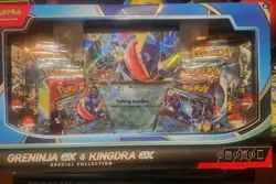 Pokemon Trading Card Game Greninja ex and Kingdra ex Special Collection Box - Image 1