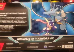 Pokemon Trading Card Game Greninja ex and Kingdra ex Special Collection Box - Image 4