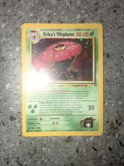Pokemon TCG Cards Erika's Vileplume 5/132 Gym Heroes Holo Rare - Image 3