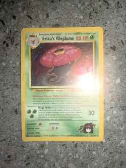 Pokemon TCG Cards Erika's Vileplume 5/132 Gym Heroes Holo Rare - Image 4
