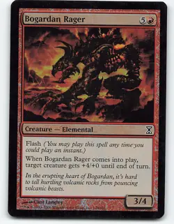 Bogardan Rager #148 foil Magic the Gathering Card - Image 1