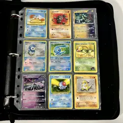 Pokemon Collection Mixed 🔥 Lot of Cards w/ Binder Pages - Image 1