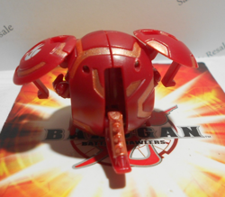 BakuganSaurus Red Pyrus Open Core B1 Classic 400G - Series 1 Saurus Gate Card - Image 4