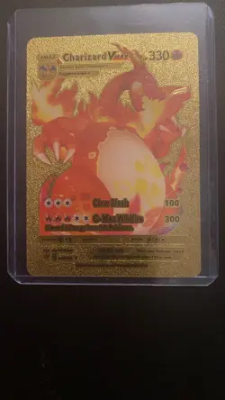 Charizard VMAX 020/189 Gold Card Pokemon HP 330 Super Rare - Image 1